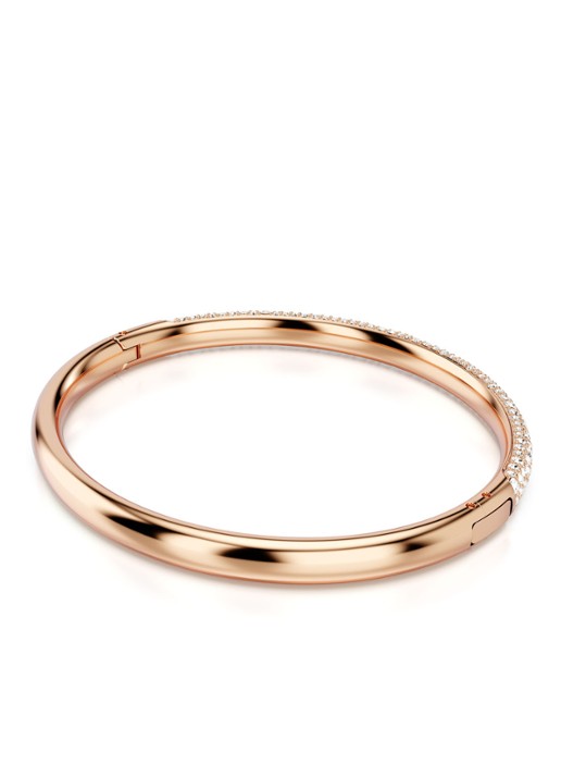 Swarovski Meteora bangle verguld S - detail 4 roségoud