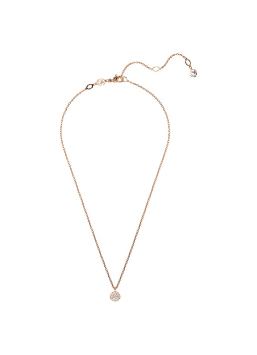Swarovski Meteora ketting verguld  - detail 5 roségoud