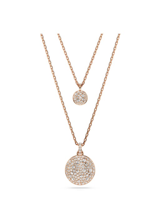 Swarovski Meteora ketting verguld