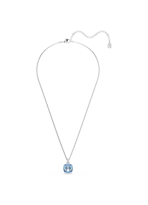 Swarovski Millenia ketting met kristal - detail zilver
