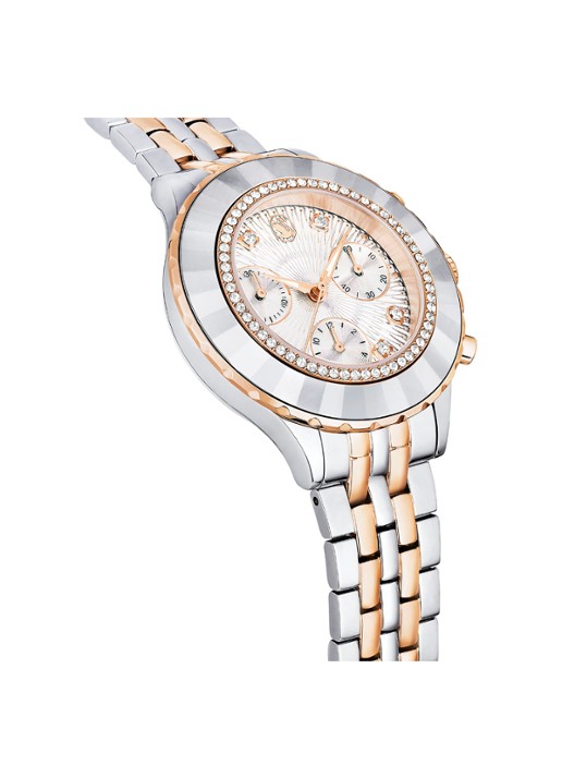 Swarovski Octea Chrono horloge 5672937 - detail 5 zilver