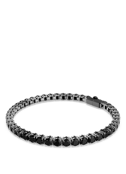 Swarovski Re Matrix armband met kristal L - detail 4 zwart