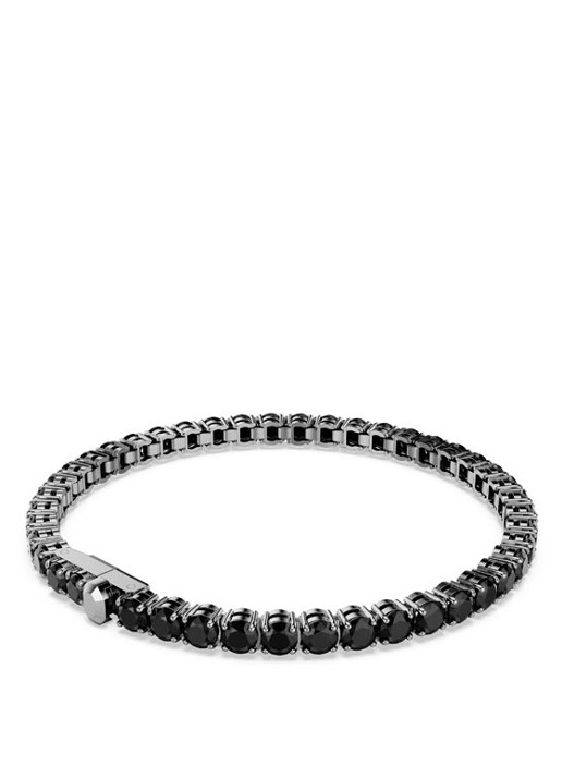 Swarovski Re Matrix armband met kristal XL - detail 4 zwart