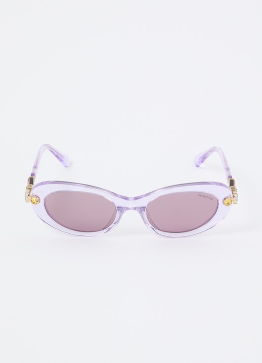 Swarovski Retro zonnebril SK6042 - detail lila