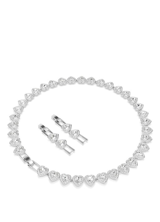 Swarovski SS25 Capsule ketting met kristal  - detail 5 zilver