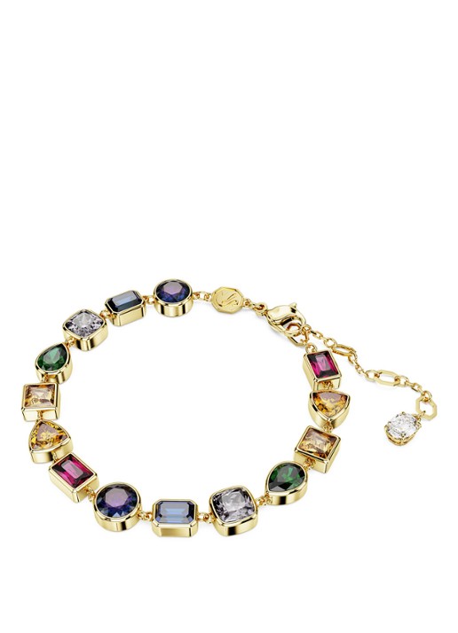 Swarovski Stilla armband M verguld - voorkant 4 goud