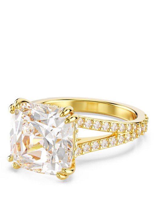 Swarovski Stilla Cocktail ring verguld 55