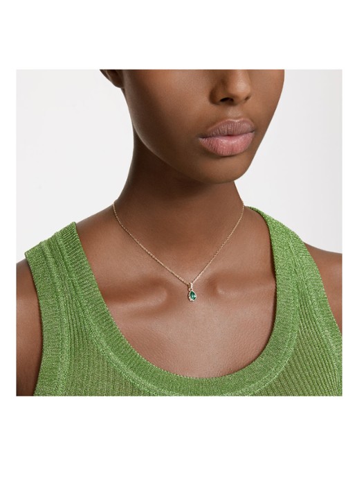 Swarovski Stilla ketting verguld  - detail 2 goud
