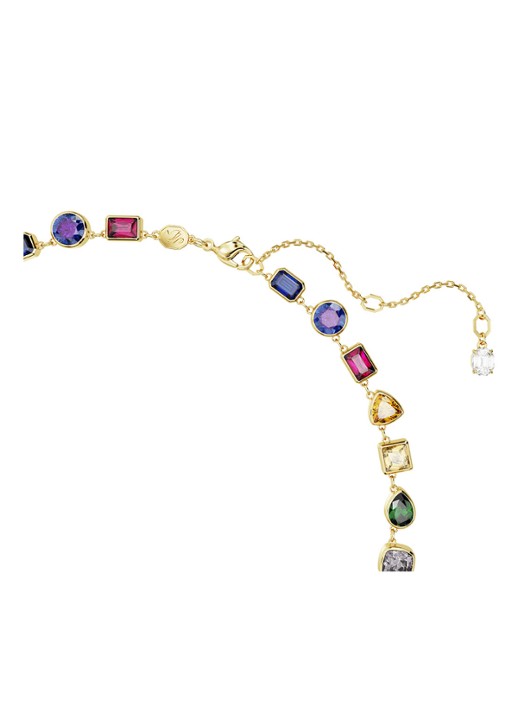Swarovski Stilla ketting verguld - detail goud