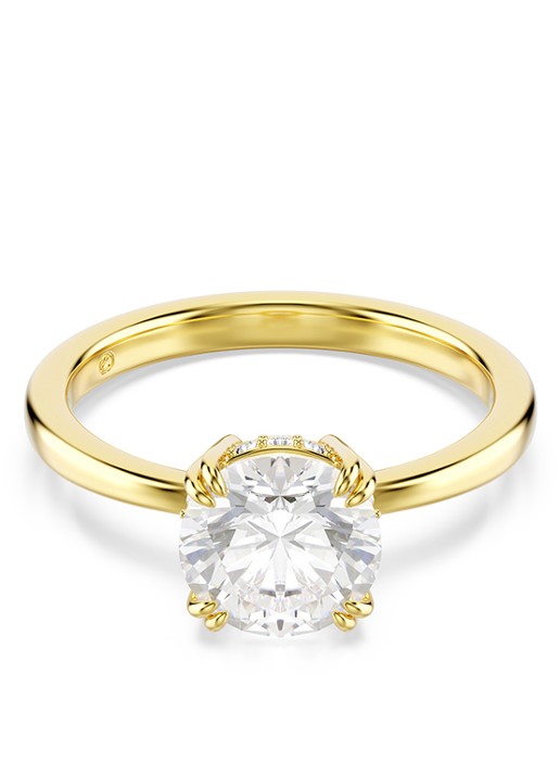 Swarovski Stilla ring met zirkonia 60 - voorkant 4 goud