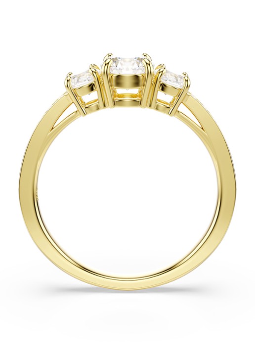 Swarovski Stilla ring verguld 55 - detail 2 goud