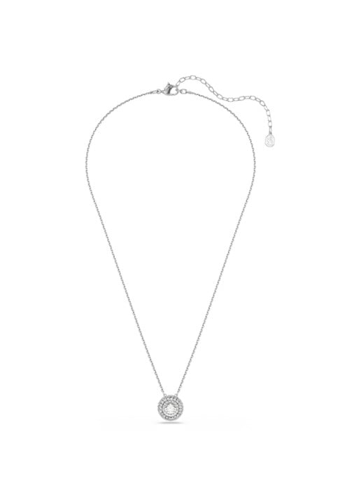 Swarovski Sublima ketting met kristal - detail 2 zilver