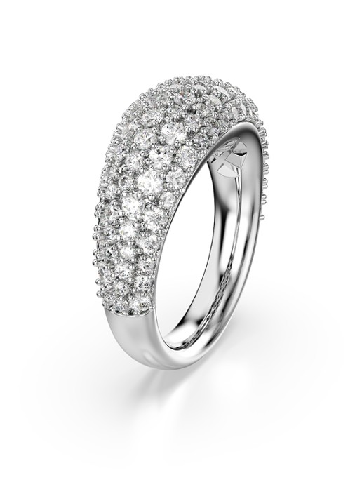 Swarovski Sublima ring met zirkonia 58 - detail 3 zilver