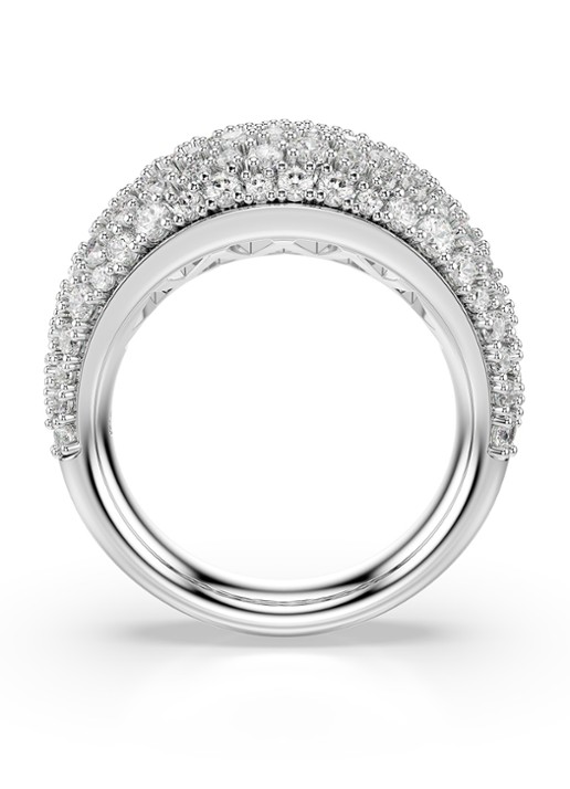 Swarovski Sublima ring met zirkonia 58 - detail 4 zilver