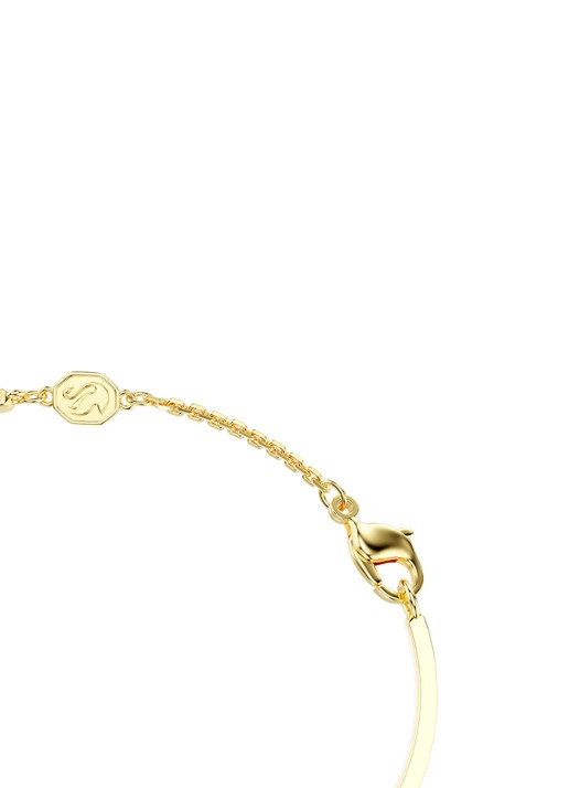 Swarovski Symbolica armband met kristal M - detail 2 goud