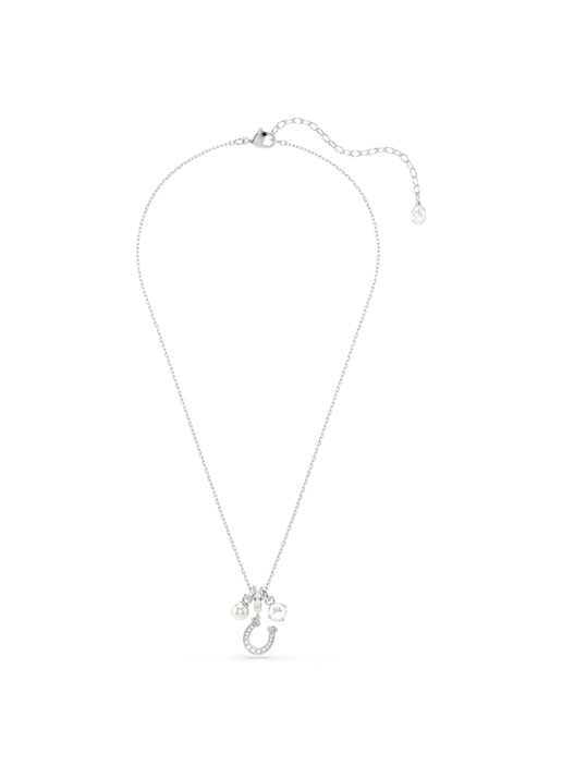 Swarovski Symbolica ketting met kristal - detail 2 zilver