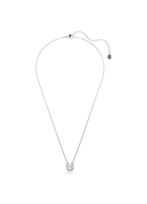 Swarovski Symbolica ketting met kristal - detail zilver