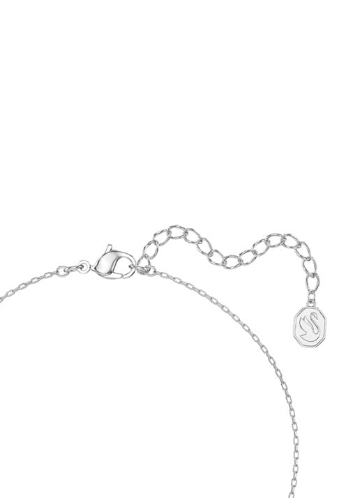 Swarovski Symbolica ketting met zirkonia - detail 4 zilver