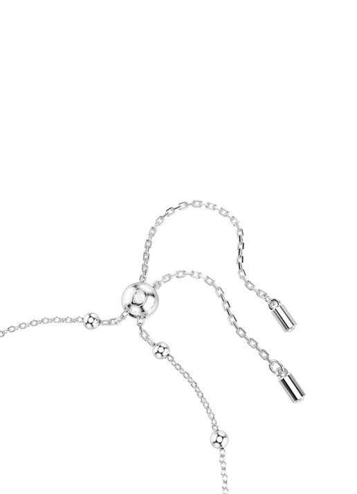 Swarovski Una armband met kristal M - detail 4 zilver