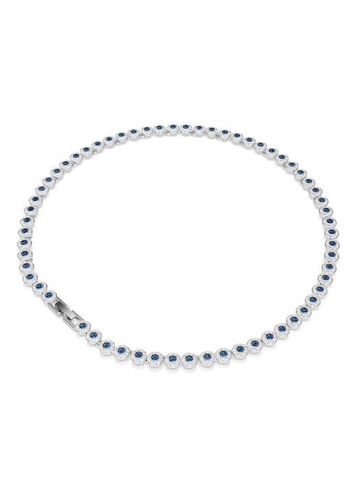Swarovski Una ketting met kristal - detail 6 zilver