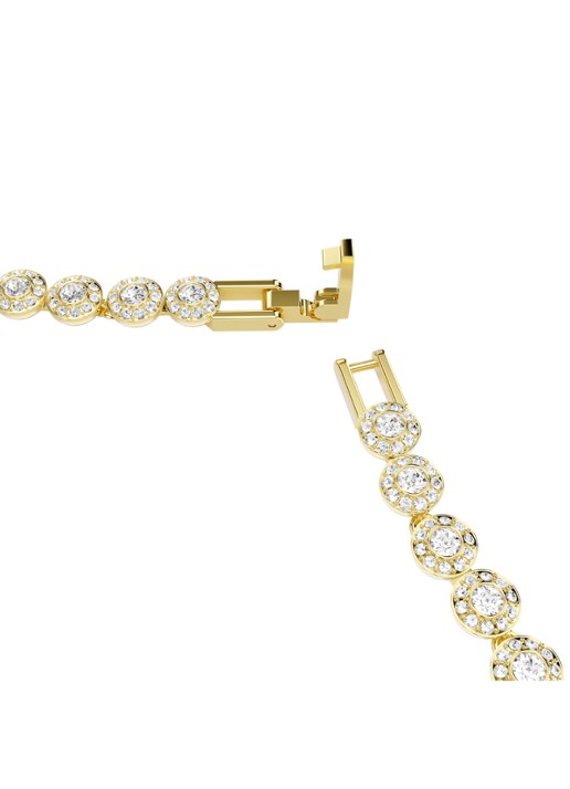 Swarovski Una ketting verguld - detail 2 goud
