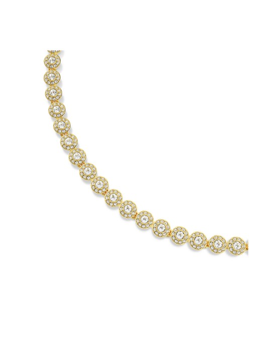 Swarovski Una set van ketting en armband verguld  - detail 3 goud