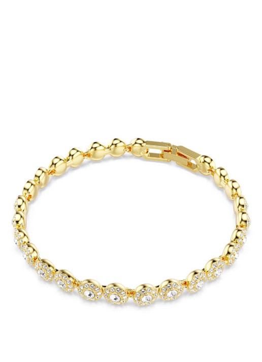 Swarovski Una set van ketting en armband verguld  - detail 4 goud