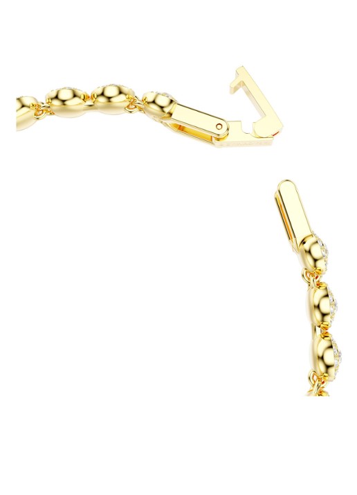 Swarovski Una set van ketting en armband verguld  - detail 5 goud