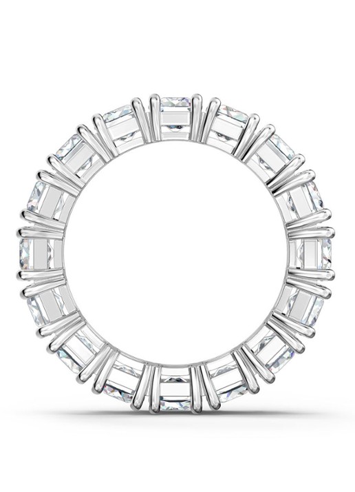 Swarovski Vittore ring met kristal - detail 2 zilver