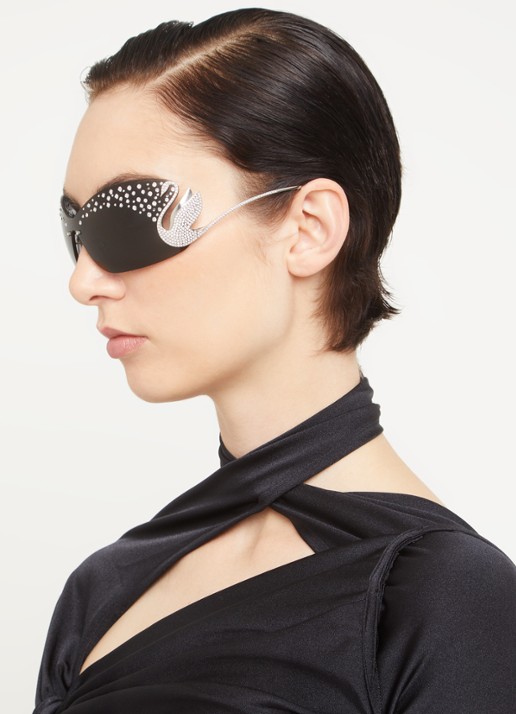 Swarovski Zonnebril SK7020 - voorkant 2 zilver