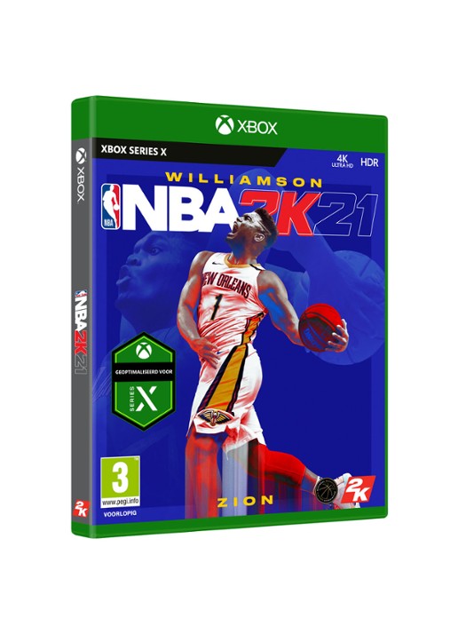 Take-Two NBA 2K21 Game - Xbox Series X - voorkant 2 undefined