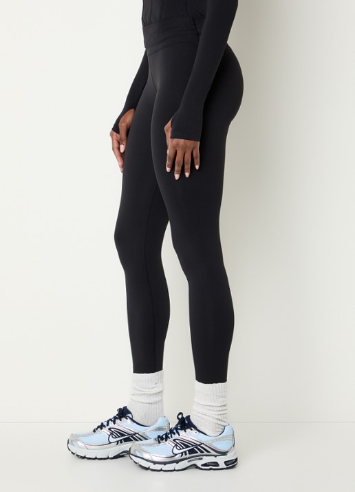 TALA Dayflex high waist skinny fit trainingslegging met logo - detail 3 zwart