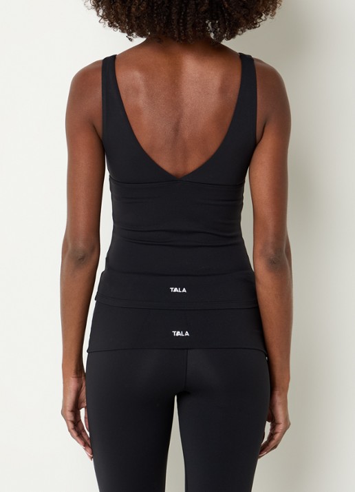 TALA DayFlex trainings top met light support - achterkant zwart
