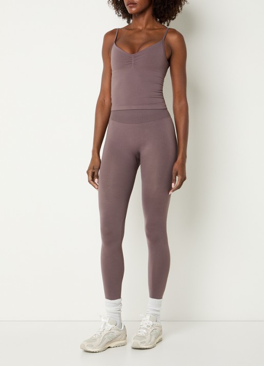 TALA Sculpt Seamless singlet met light support - voorkant 2 lichtbruin