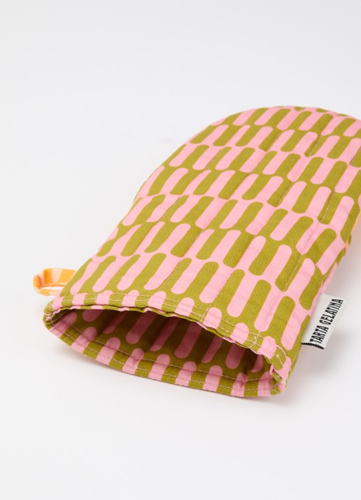 Tarta Gelatina French Fries ovenwant 28 cm - voorkant 2 roze