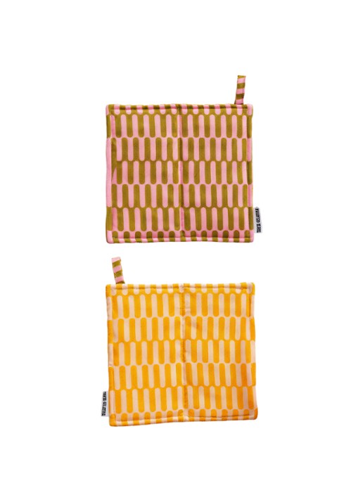 Tarta Gelatina French Fries pannenlap met print
