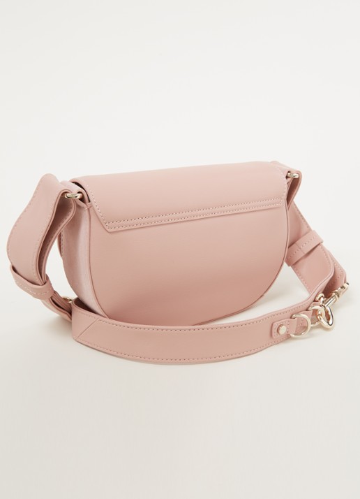 Ted Baker Equenia crossbodytas van leer met suède details - achterkant 4 lichtroze