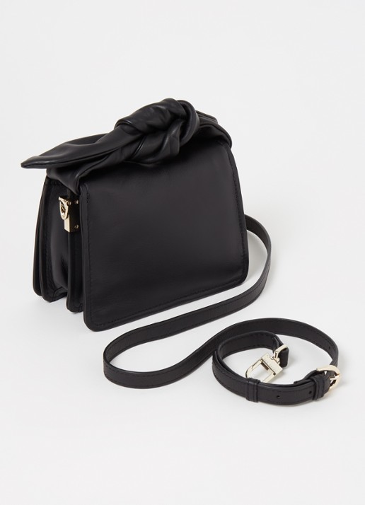 Ted Baker Niyah Mini handtas van leer - achterkant 4 zwart
