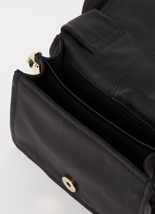 Ted Baker Niyah Mini handtas van leer - detail 2 zwart