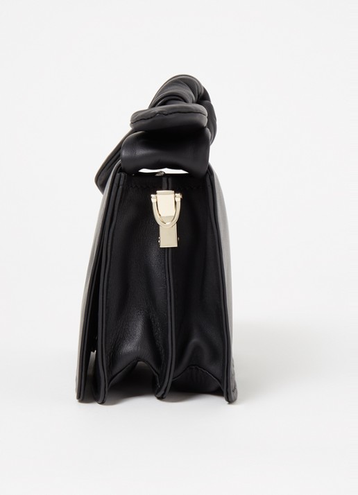 Ted Baker Niyah Mini handtas van leer - detail 3 zwart