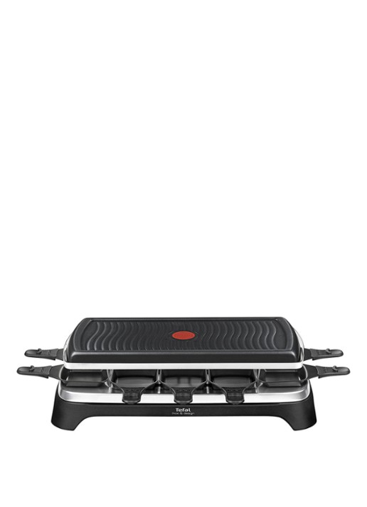 Tefal Inox & Design Raclette & Gril RE458812 - detail 2 zwart