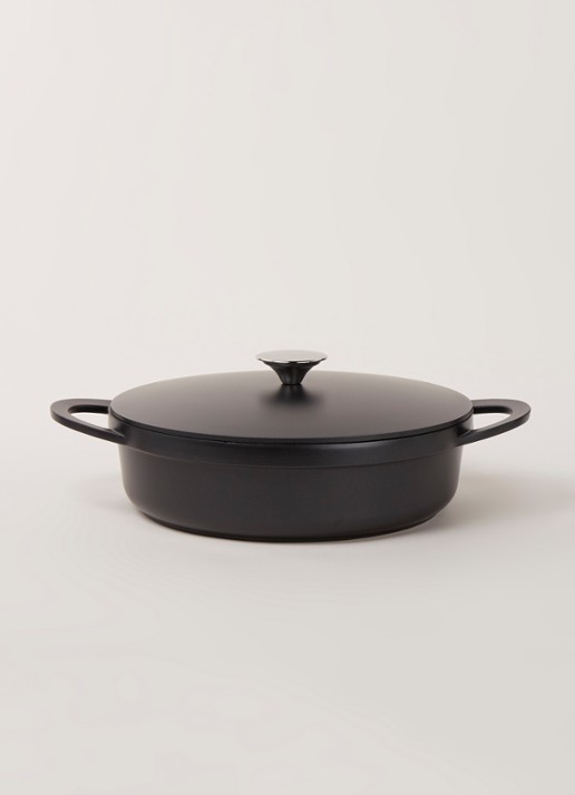 Tefal Trattoria hapjespan 28 cm - voorkant 3 zwart