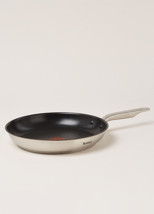 Tefal Virtuoso koekenpan Ø28 cm - voorkant 2 zilver