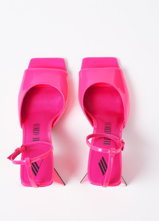 The Attico Piper sandalette  - detail 4 neonroze