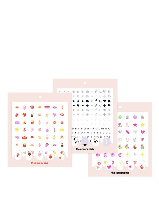 The Coucou Club Coucou Nail Art The Basic Sheet - nagelstickers - detail 4 undefined
