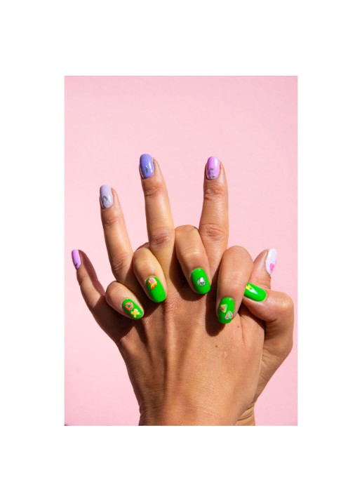 The Coucou Club Coucou Nail Art The LAKWERK Sheet - nagelstickers - voorkant 4 undefined