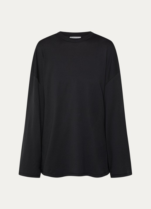 The Frankie Shop Rio oversized longsleeve met ronde hals