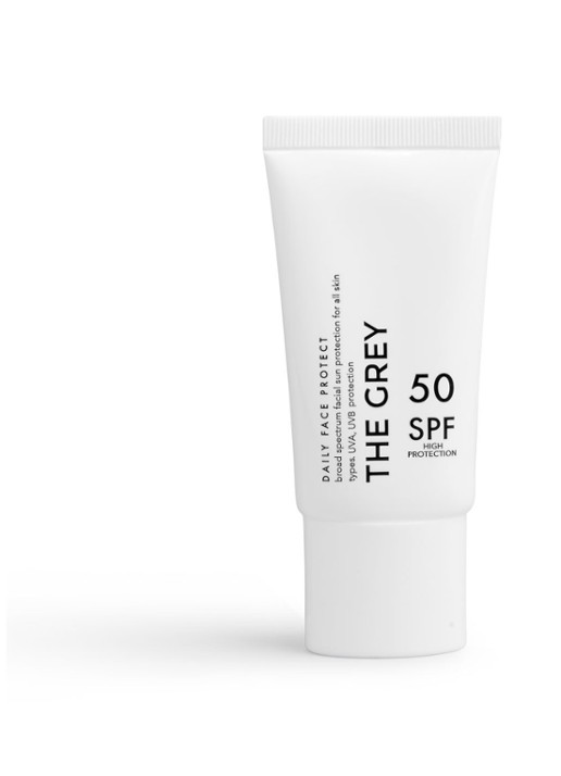 THE GREY Daily face protect SPF50 - zonbescherming voor dagelijks gebruik SPF50 - voorkant undefined