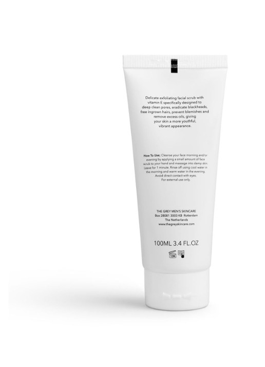 THE GREY Exfoliating Face Scrub - milde gezichtsscrub - voorkant 2 undefined