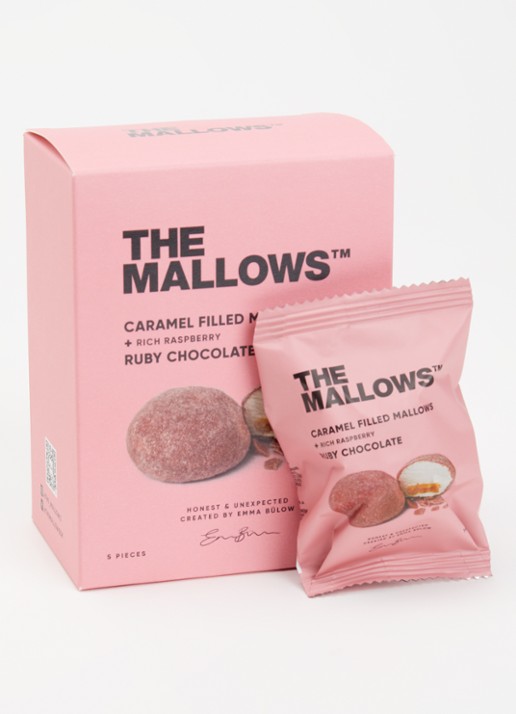 The Mallows Caramel Filled Mallows + Ruby Chocolate Box 5 stuks - voorkant 2 undefined